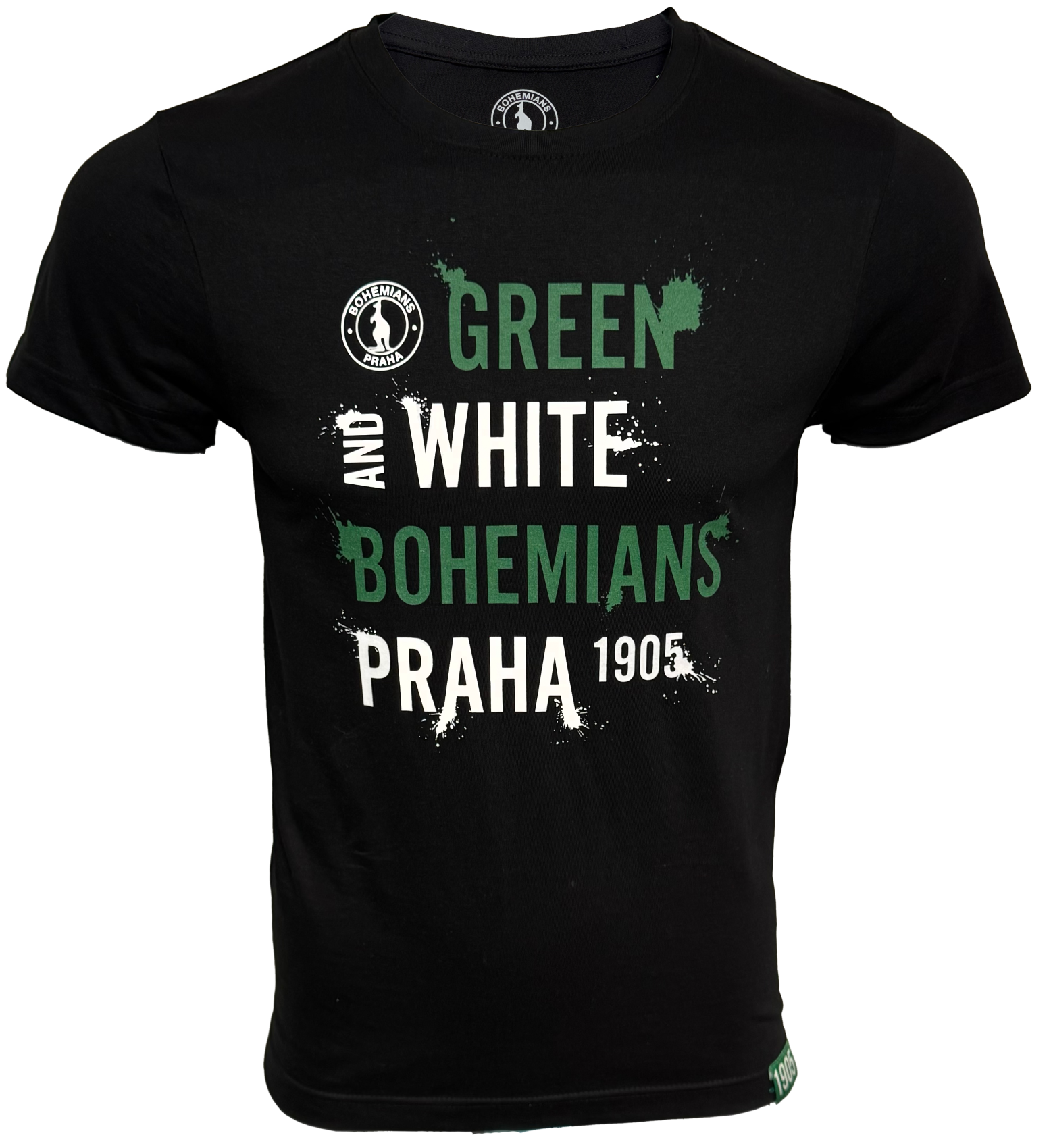 5471-tricko panske cerne green white